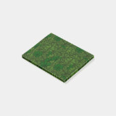 Shamrocks Digital Art Pattern St Patricks Post-it® Notes (Schuin)