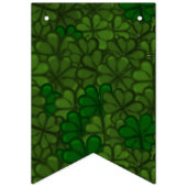 Shamrocks Digital Art Pattern St Patricks Vlaggetjes (Tweede vlag)