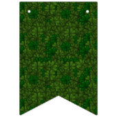 Shamrocks Digital Art Pattern St Patricks Vlaggetjes (Derde vlag)
