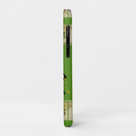 Shamrocks & een Leprechaun Case-Mate iPhone Case (Achterkant/links)