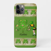 Shamrocks & een Leprechaun Case-Mate iPhone Case (Achterkant)