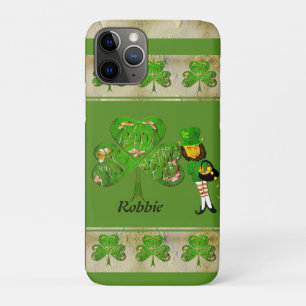 Shamrocks & een Leprechaun Case-Mate iPhone Case