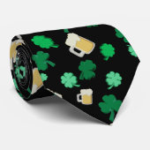 Shamrocks en Beer Stropdas (Opgerold)