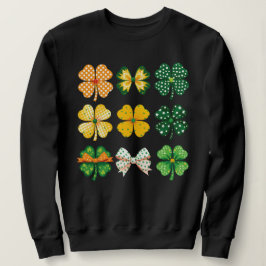Shamrocks en bogen trui