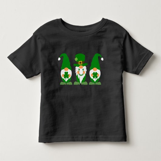 Shamrocks en geluk 🍀 kinder shirts (Voorkant)