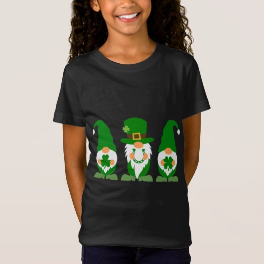 Shamrocks en geluk 🍀 t-shirt (Voorkant)