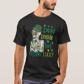Shamrocks en Irish Beer Dead aan de binnenzijde, m T-shirt (Voorkant)