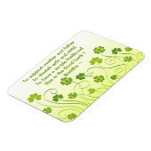 Shamrocks en klavers magneet (Linkerzijde)