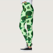 Shamrocks en Leprechaun-Petten Leggings (Links)