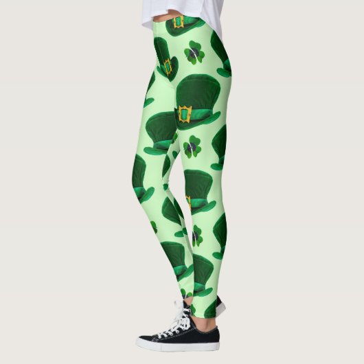 Shamrocks en Leprechaun-Petten Leggings (Links)