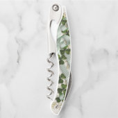 Shamrocks en linten Ierse kurkentrekker (Voorkant)