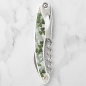 Shamrocks en linten Ierse kurkentrekker (Achterkant)