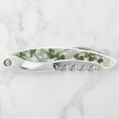 Shamrocks en linten Ierse kurkentrekker (Voorkant)