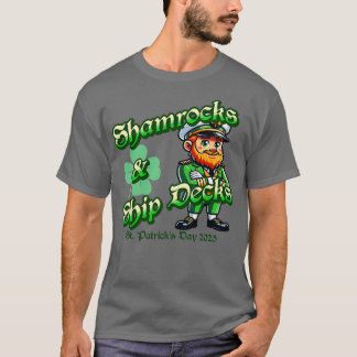 Shamrocks en scheepsdekken Cruise Draag St Patrick T-shirt