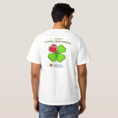 Shamrocks en Shenanigans T-shirt (Achterkant volledig)