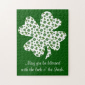 Shamrocks en Top Hats 2 Legpuzzel (Verticaal)