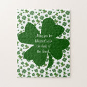 Shamrocks en Top Hats 3 Legpuzzel (Verticaal)