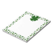 Shamrocks en Top Hats 3 Notitieblok (Linkerzijde)