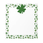 Shamrocks en Top Hats 3 Notitieblok (Voorkant)