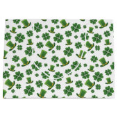 Shamrocks en Top Hats Large Cadeautasje (Voorkant)