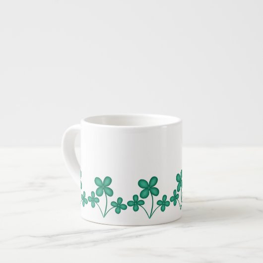 Shamrocks Espresso Mok (Links)