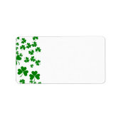 Shamrocks Etiket (Voorkant)