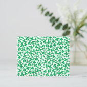 Shamrocks for St Patrick's Day Briefkaart (Staand voorkant)