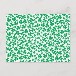 Shamrocks for St Patrick's Day Briefkaart