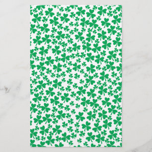 Shamrocks for St Patrick's Day Briefpapier