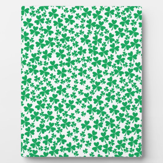 Shamrocks for St Patrick's Day Fotoplaat (Voorkant)