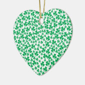 Shamrocks for St Patrick's Day Keramisch Ornament (Links)