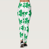 Shamrocks for St Patricks Day Leggings (Achterkant)