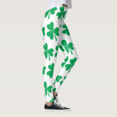 Shamrocks for St Patricks Day Leggings (Rechts)