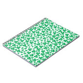 Shamrocks for St Patrick's Day Notitieboek (Linkerzijde)