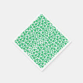 Shamrocks for St Patricks Day Servet (Hoek)