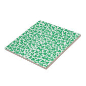 Shamrocks for St Patrick's Day Tegeltje (Zijkant)