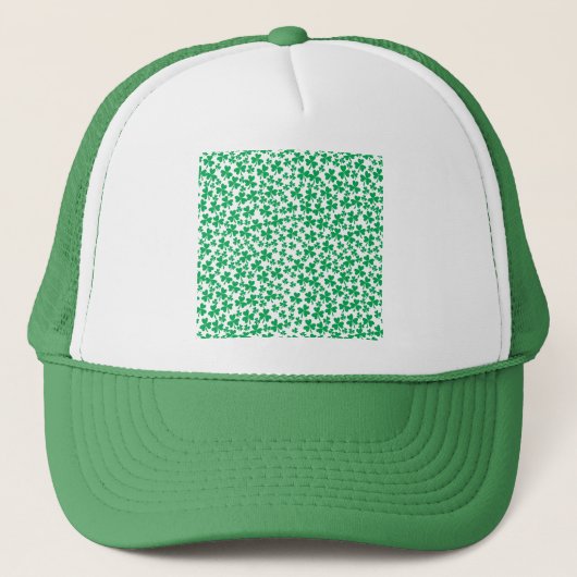 Shamrocks for St Patrick's Day Trucker Pet (Voorkant)