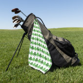 Shamrocks Golfhanddoek (Groen)