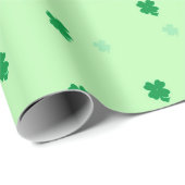 Shamrocks Green Gift Wrap Cadeaupapier (Rol Hoek)