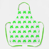 Shamrocks Green St. Patricks All-Over Print Schort (Voorkant)