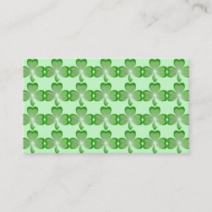 Shamrocks Green visitekaartje