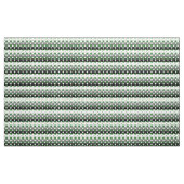 Shamrocks, groen en wit op gegraveerd veld stof (Yard (91,4 cm))