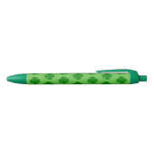 Shamrocks, Happy St. Patrick's Day! Zwarte Inkt Pen (Bovenkant)