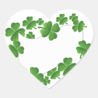 Shamrocks Hart Sticker