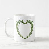 Shamrocks Heart Koffiemok (Links)