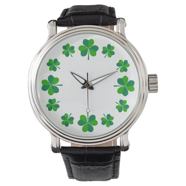 Shamrocks Horloge (Voorkant)