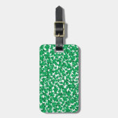 shamrocks, Ierland, Iers, trots om Iers te zijn Bagagelabel (Voorkant verticaal)