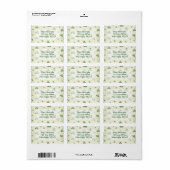 Shamrocks in de mist etiket (Full Sheet)
