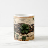 Shamrocks Junk Journal Page Koffiemok (Center)