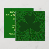 Shamrocks Kaart (Voorkant / Achterkant)